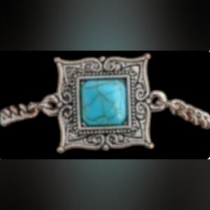 Turquoise and Silver bracelet
